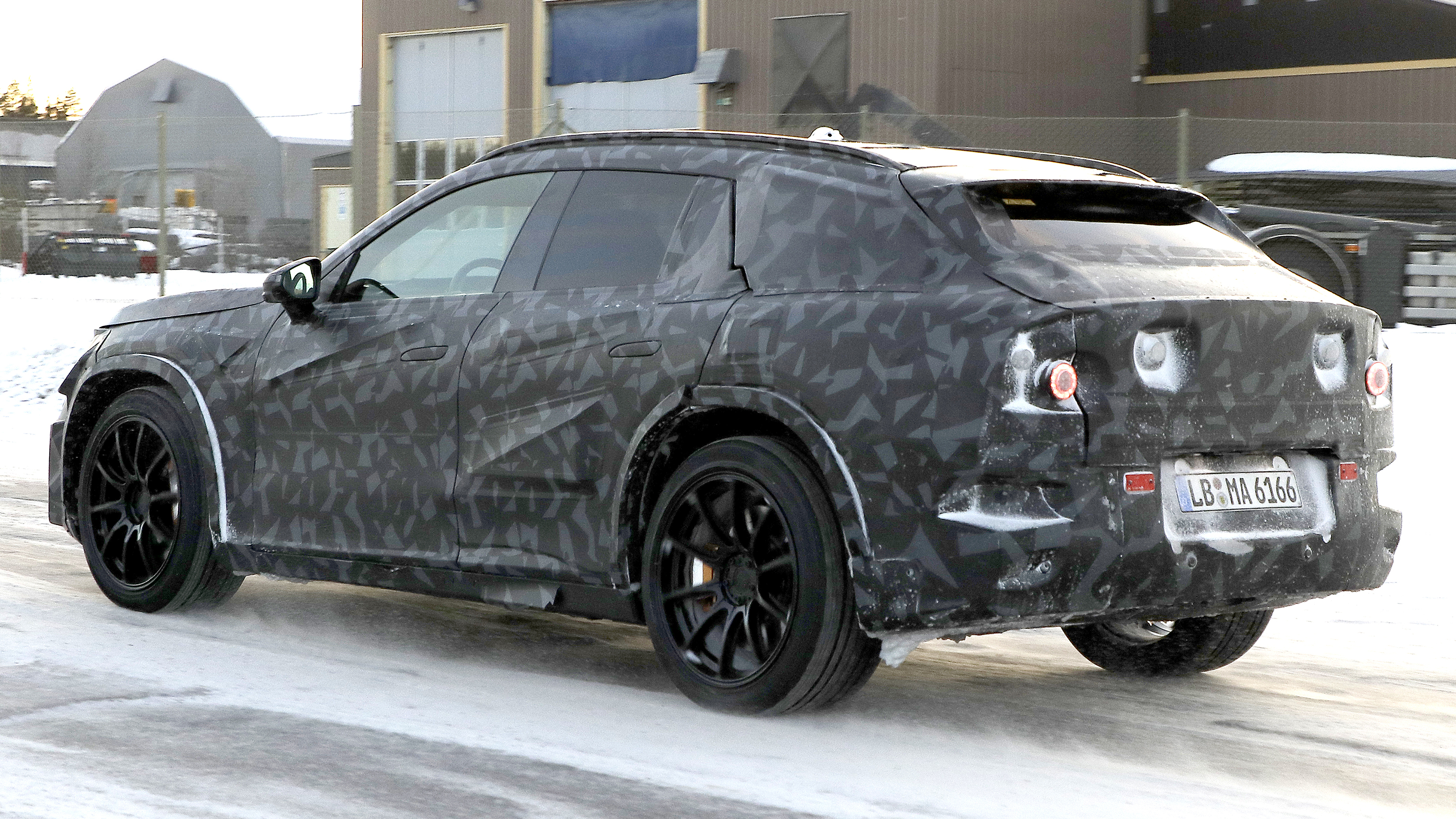 Mercedes-AMG SUV - rear angled