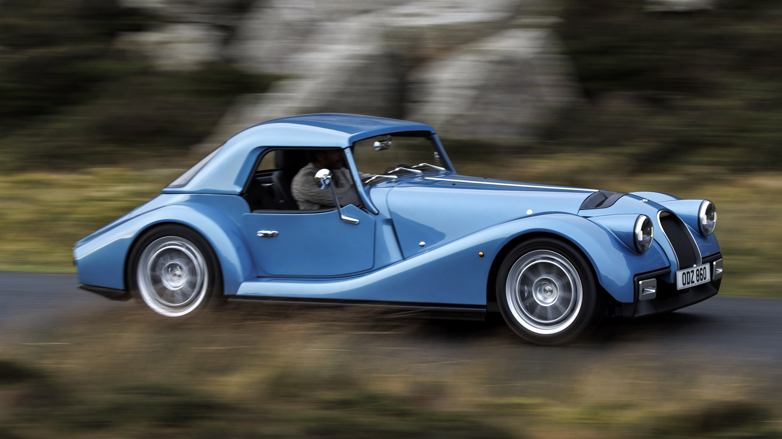 Morgan Supersport hard-top - front tracking 