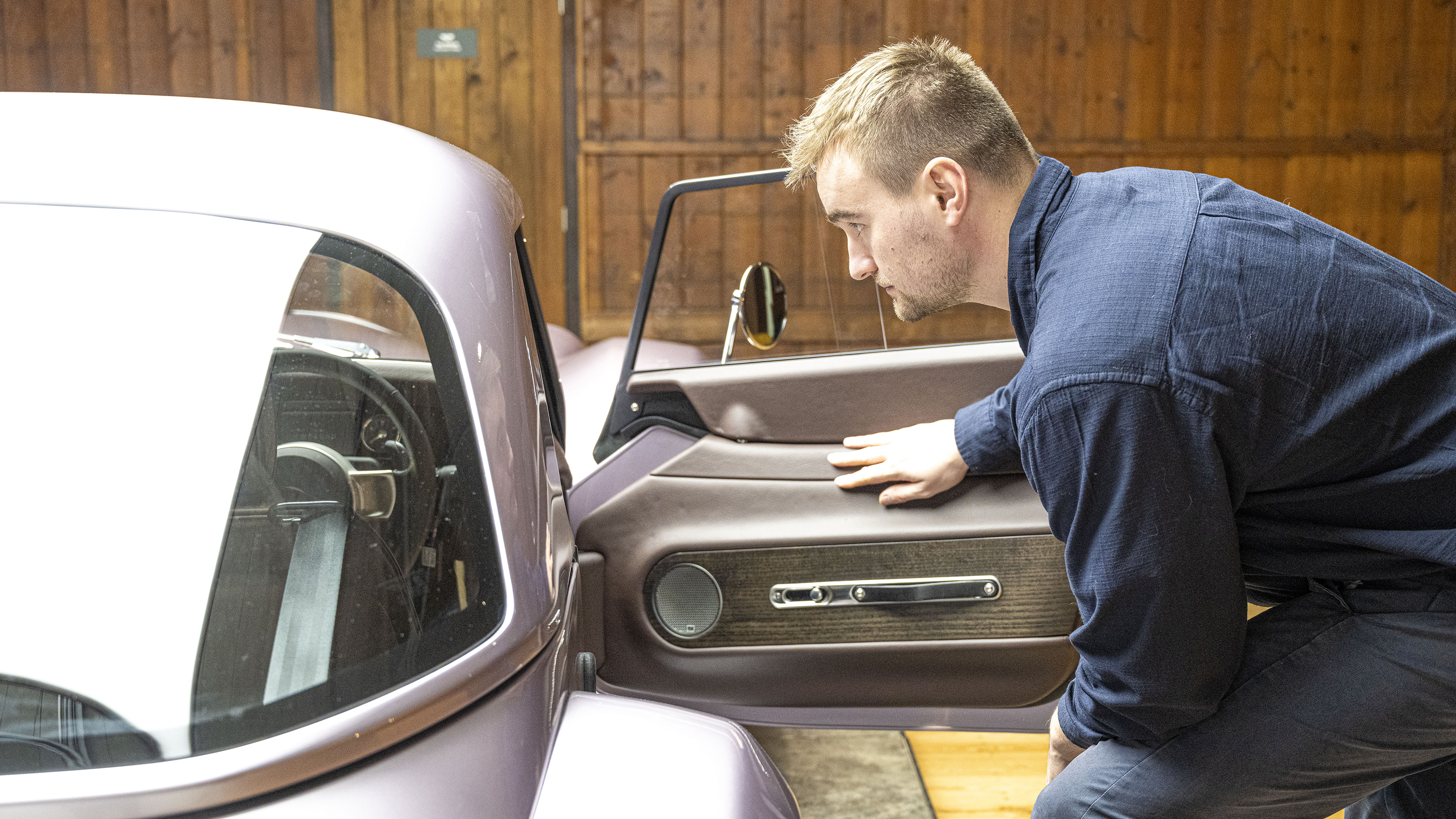 Morgan Supersport hard-top - side profile and interior with Auto Express senior news reporter Alastair Crooks