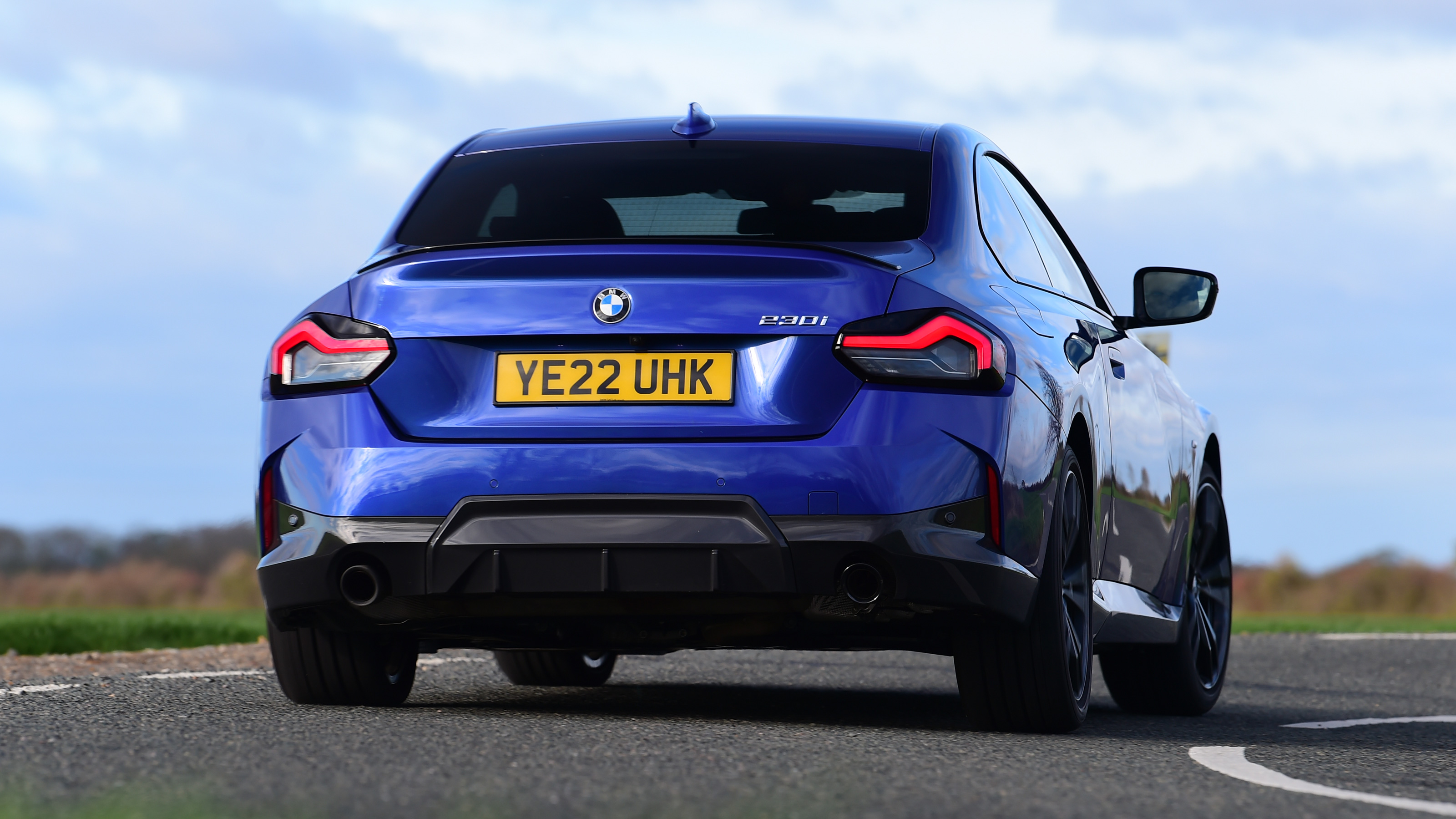 BMW 2 Series - cornering rear