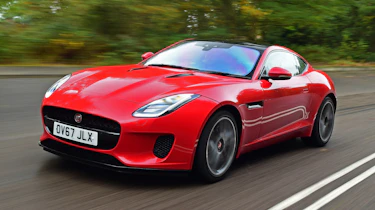 Jaguar F-Type - front tracking