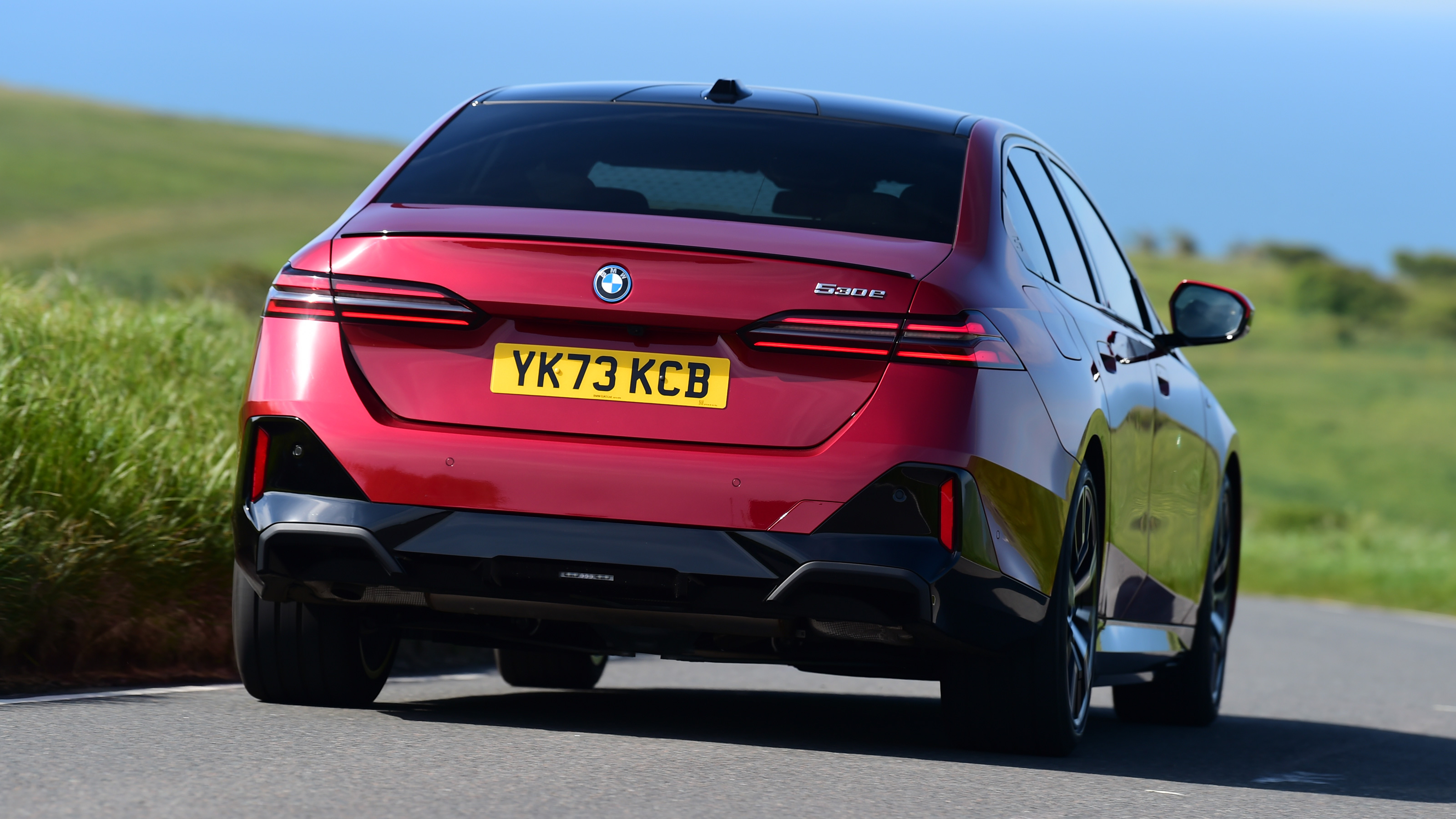 BMW 5 Series - rear cornering