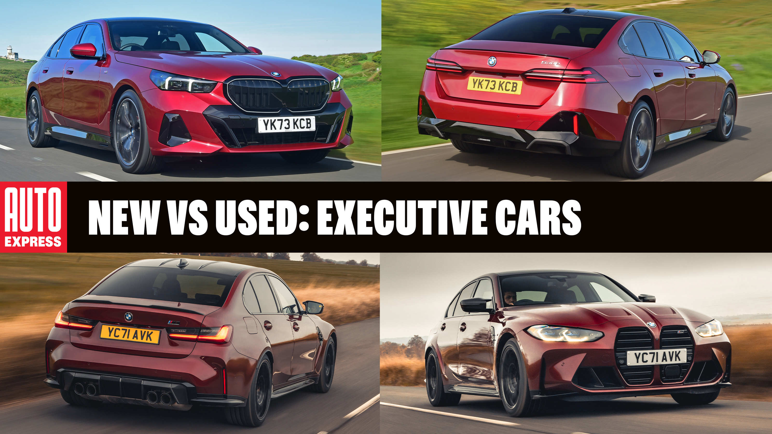 New BMW 5 Series vs used BMW M3 - header