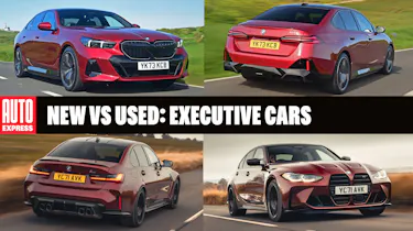 New BMW 5 Series vs used BMW M3 - header
