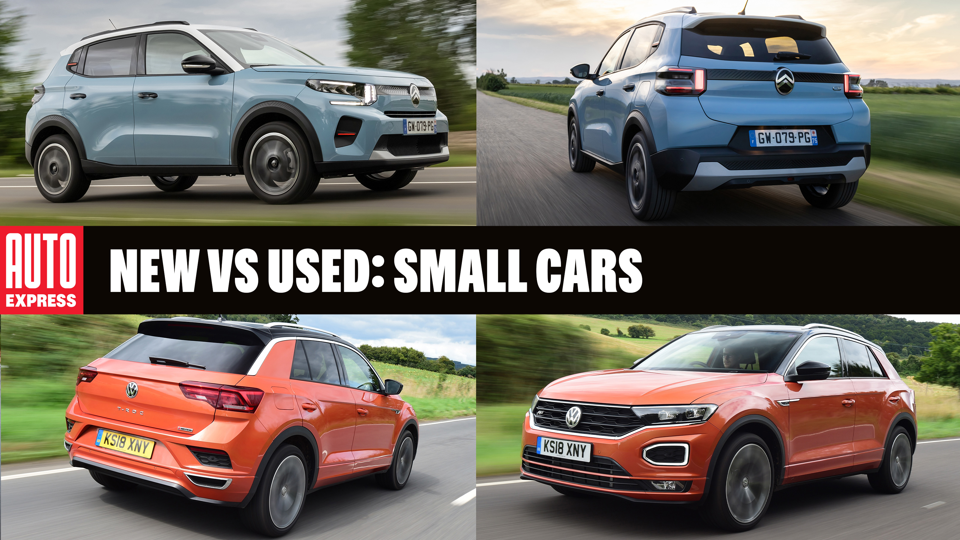 New Citroen C3 vs used Volkswagen T-Roc - header
