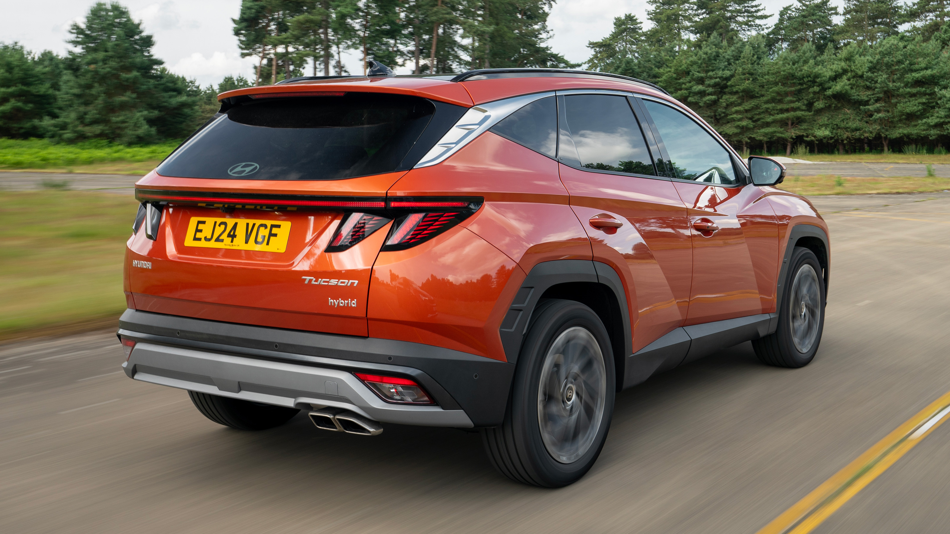 Hyundai Tucson - rear tracking