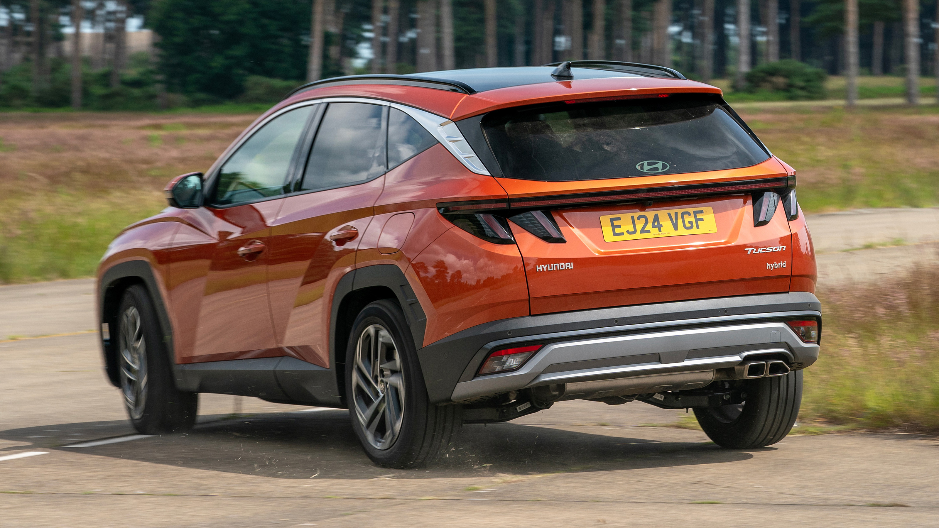 Hyundai Tucson - rear tracking