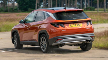 Hyundai Tucson - rear tracking