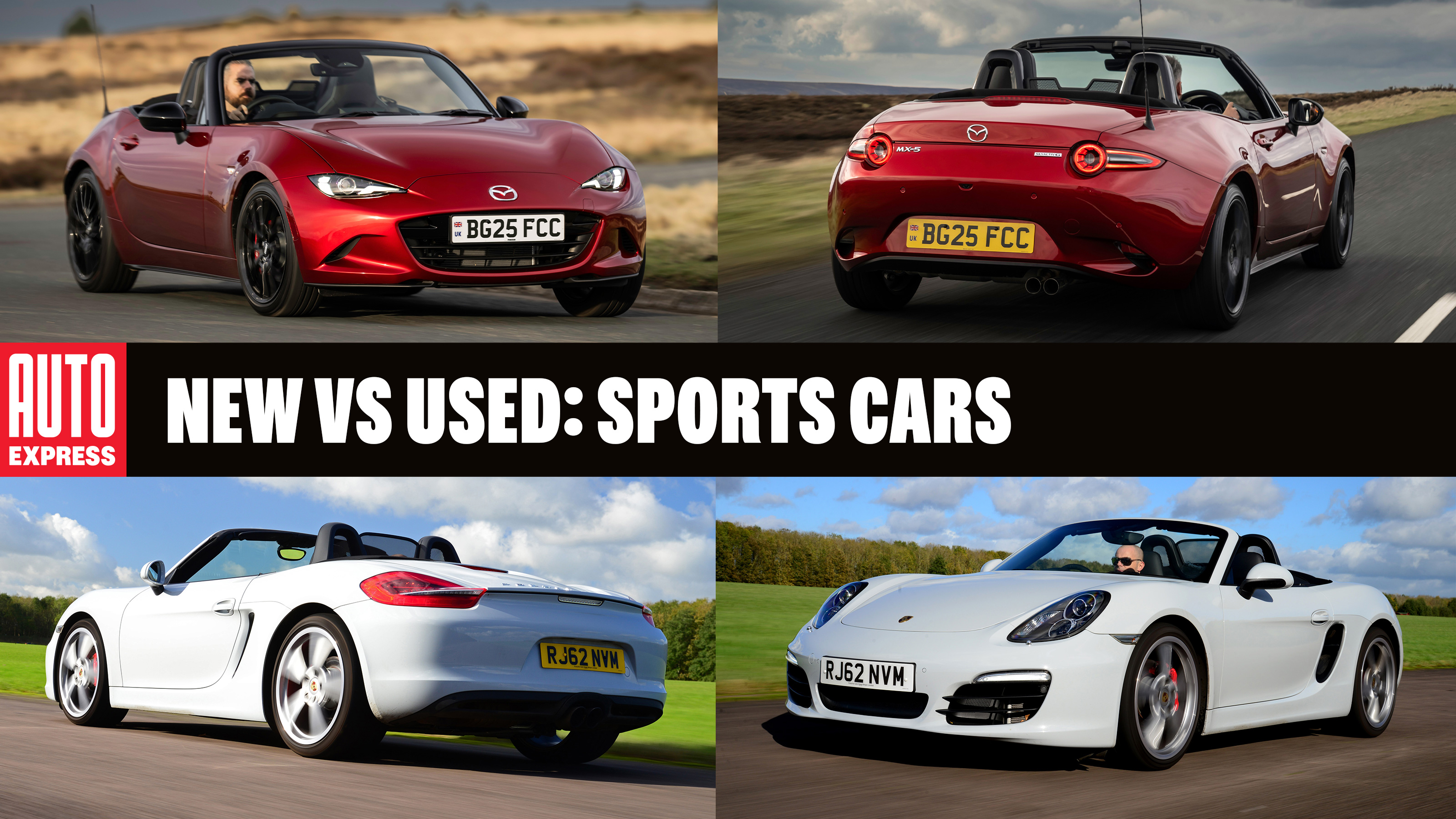 New Mazda MX-5 vs used Porsche Boxster - header
