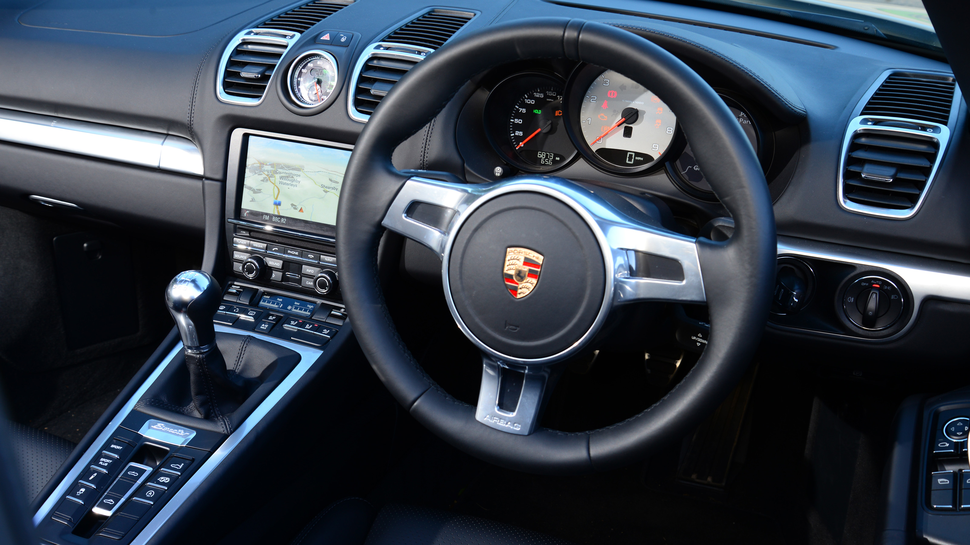 Porsche Boxster - interior