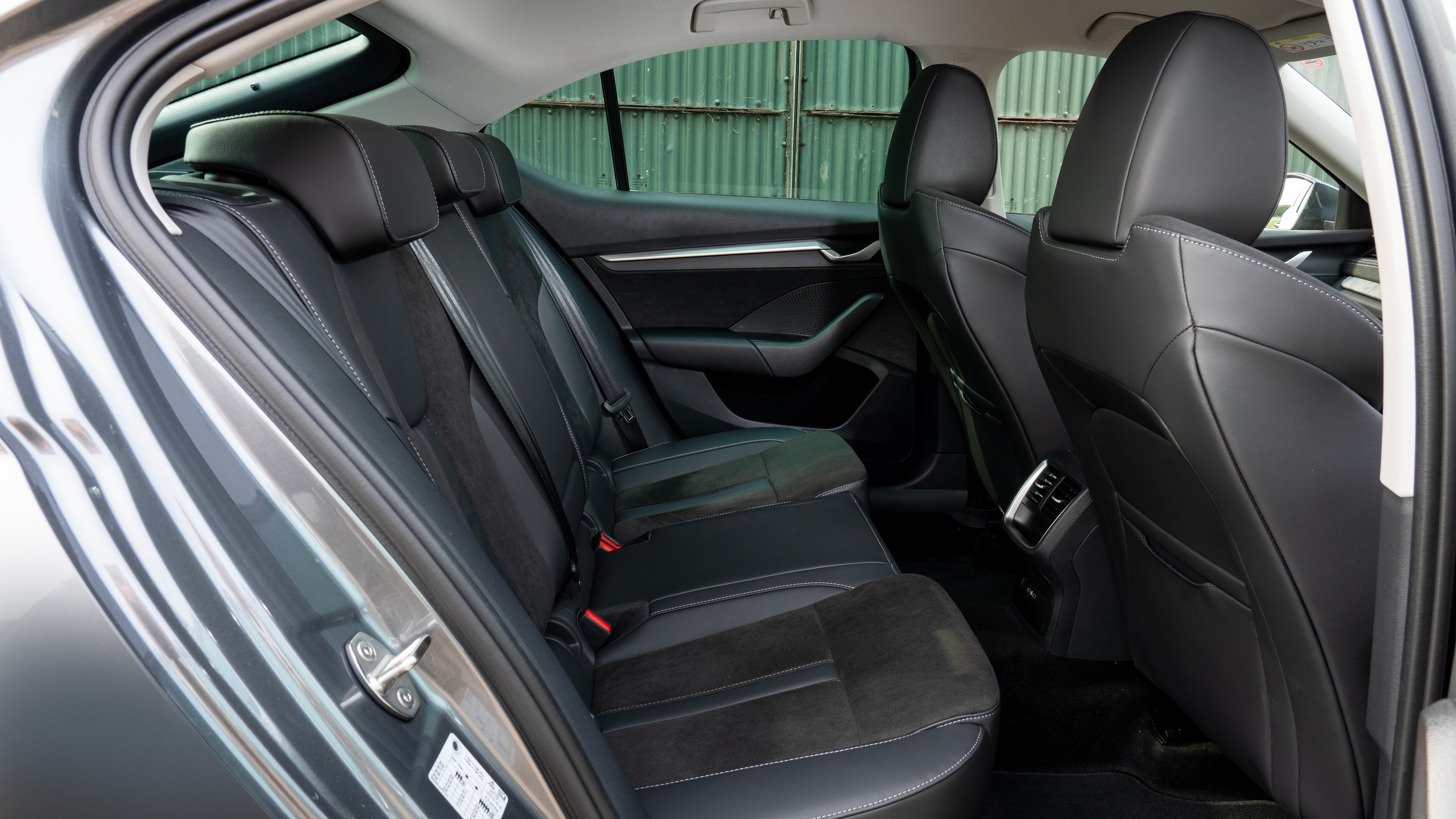 Skoda Octavia - rear seats