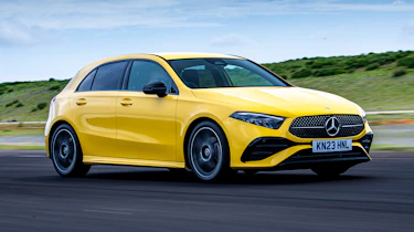 Mercedes A-Class - front tracking