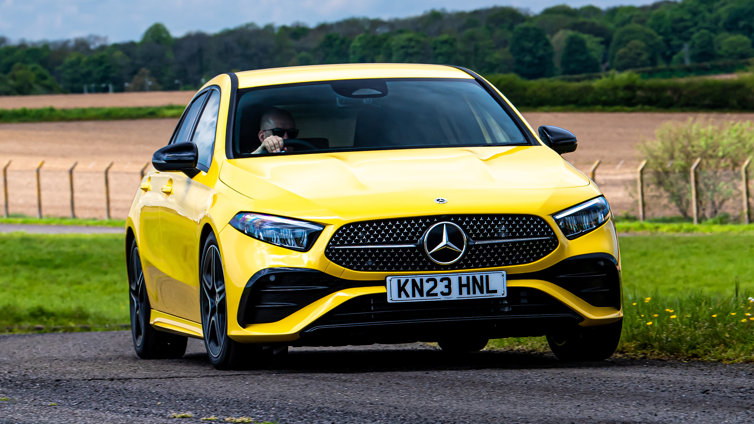 Mercedes A-Class - front cornering