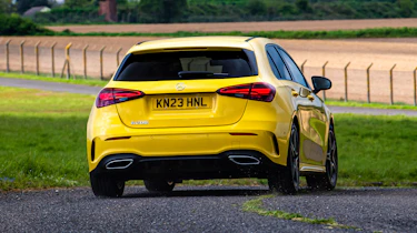 Mercedes A-Class - rear cornering