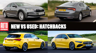 New Skoda Octavia vs used Mercedes A-Class - header