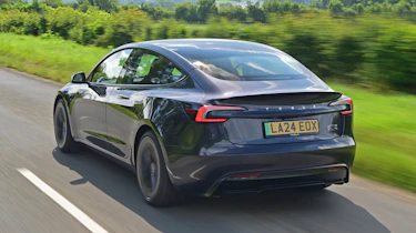Tesla Model 3 - rear tracking