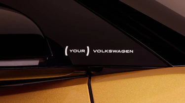 New VW ID. EVERY1 concept - door pillar writing