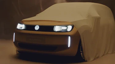New VW ID. EVERY1 concept - front 3/4 being uncovered