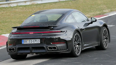 Porsche 911 Turbo S Facelift - rear 3/4