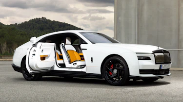 Rolls-Royce Spectre Black Badge - doors open