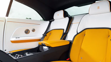 Rolls-Royce Spectre Black Badge - rear seats