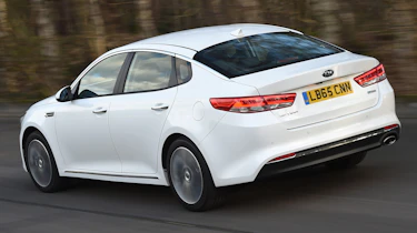 Car Hunter £13,000 saloons - Kia Optima rear 3/4
