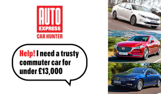 Car Hunter £13,000 saloons - header