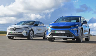 Skoda Elroq vs Renault Megane E-Tech - front tracking