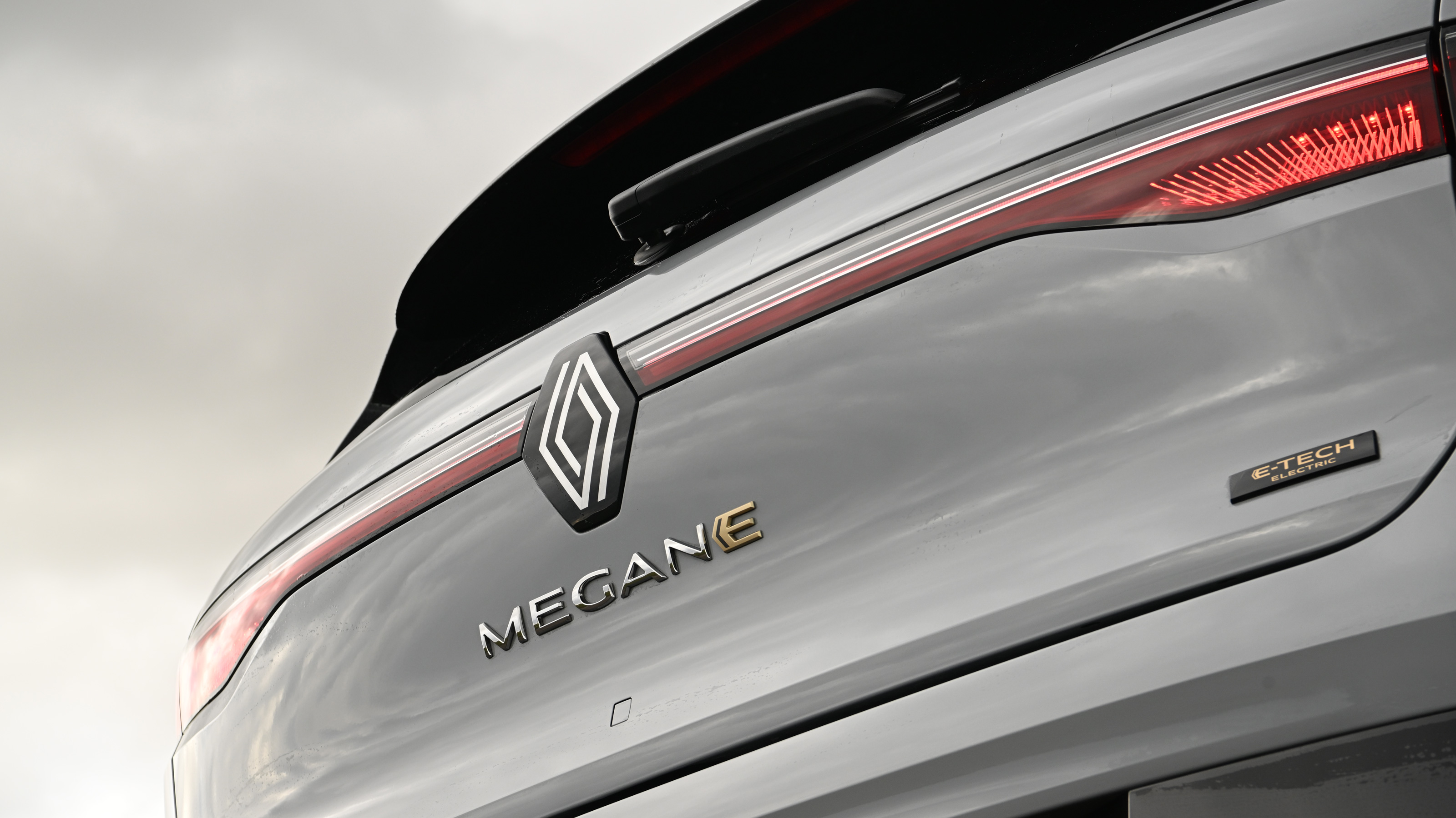 Renault Megane E-Tech - rear close up