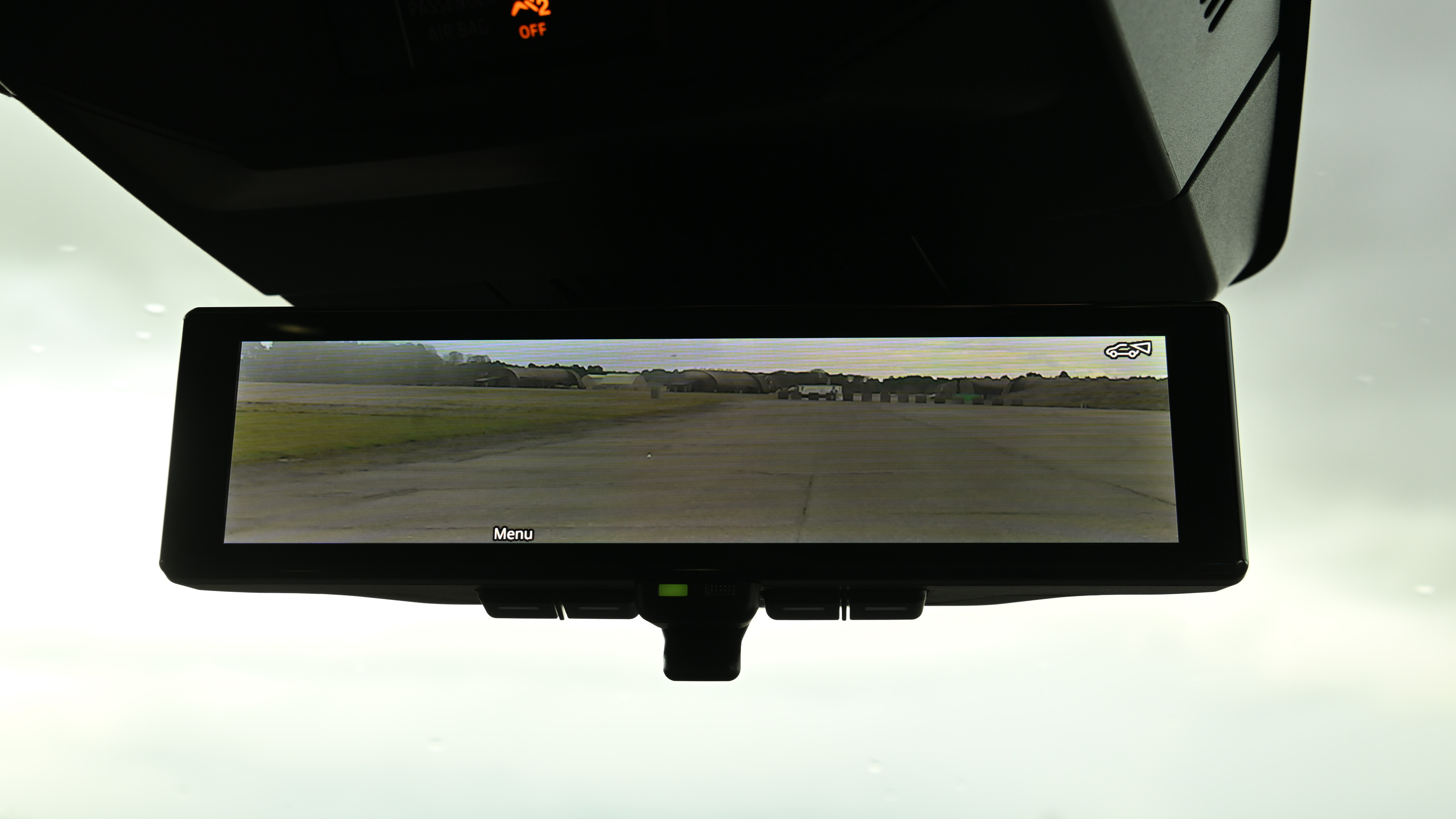 Renault Megane E-Tech - rear view mirror camera