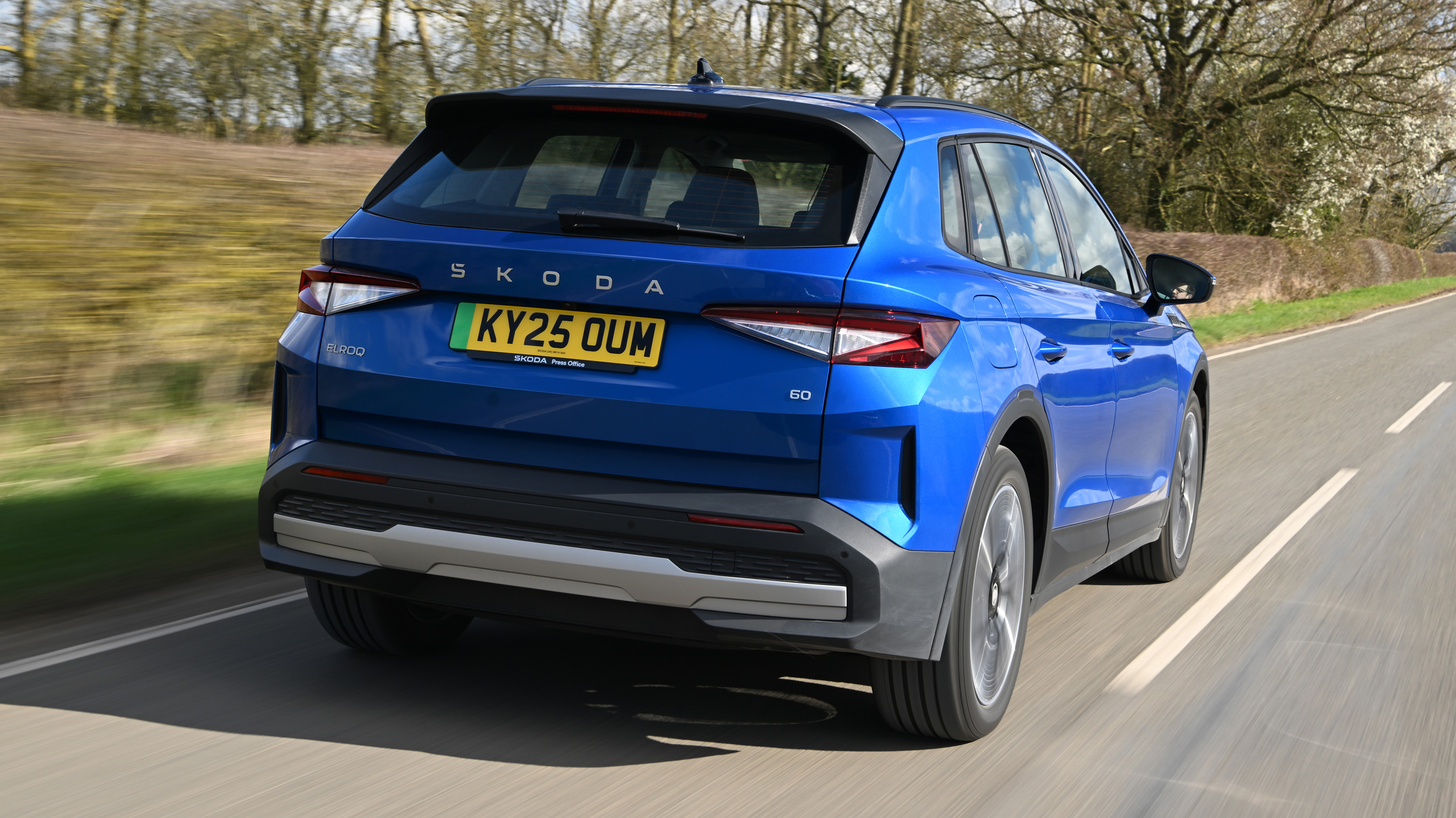 Skoda Elroq - rear tracking