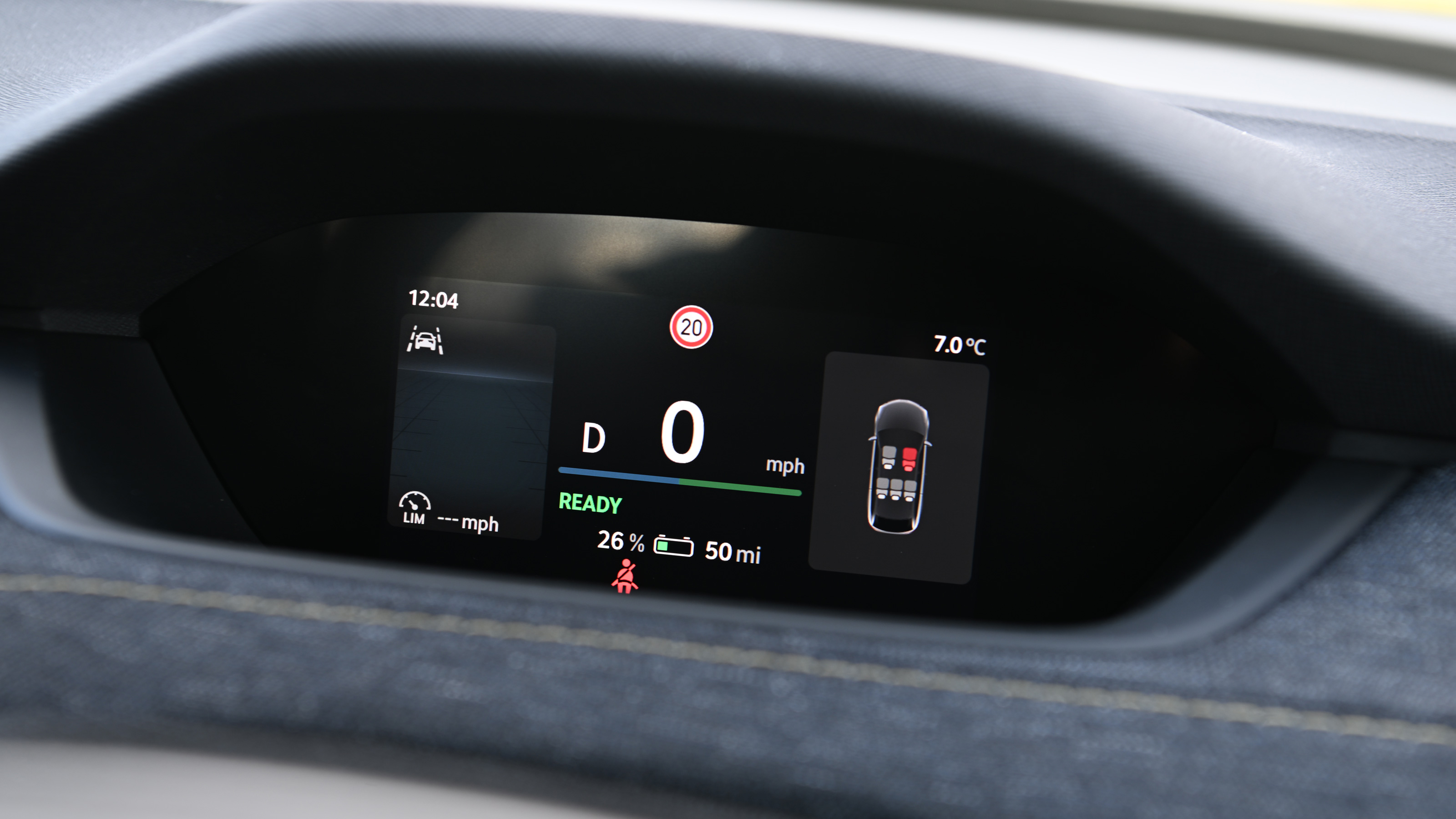 Skoda Elroq - dial cluster