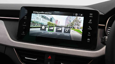 Skoda Kamiq - drive mode screen