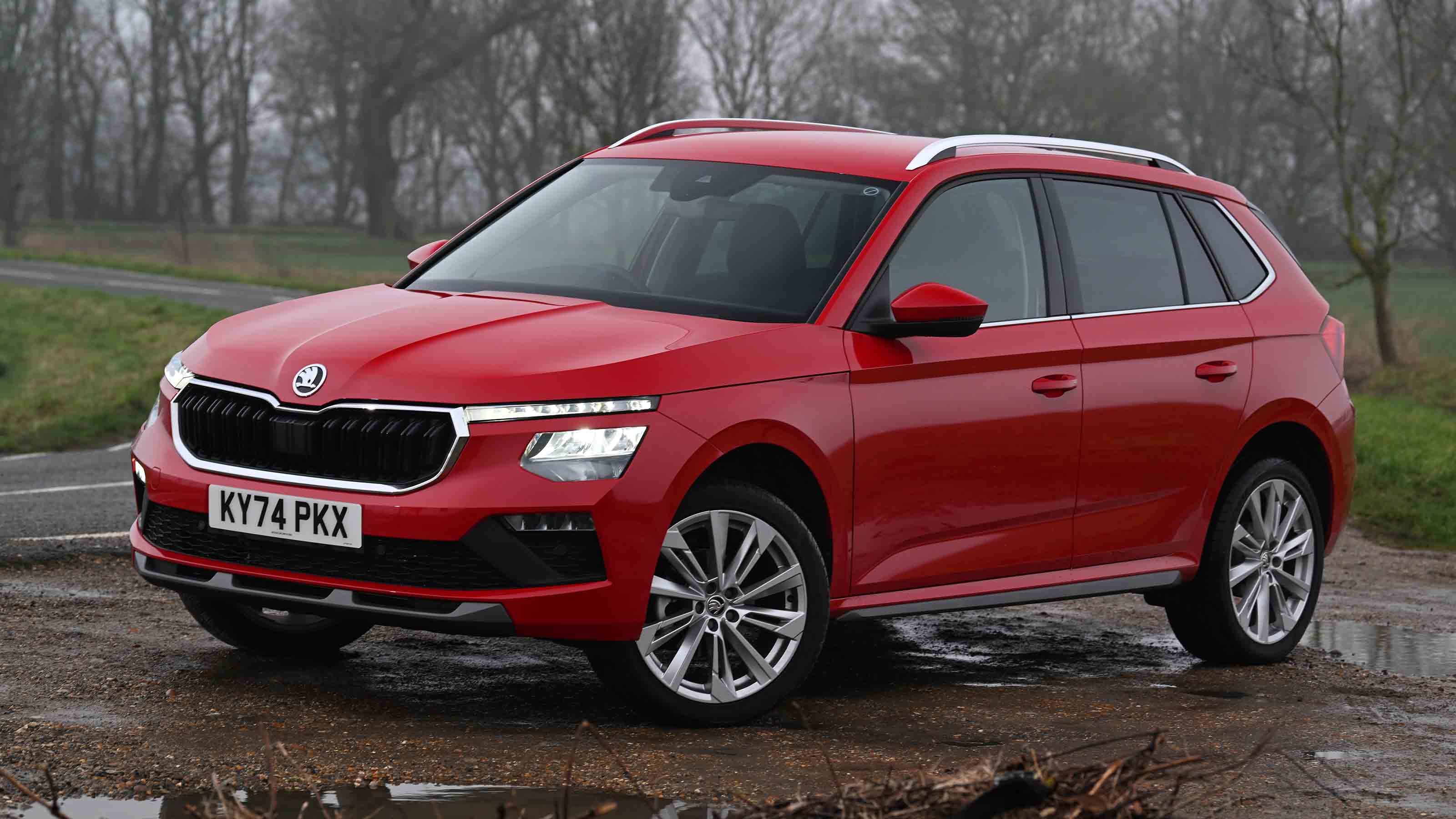 Skoda Kamiq - front corner static