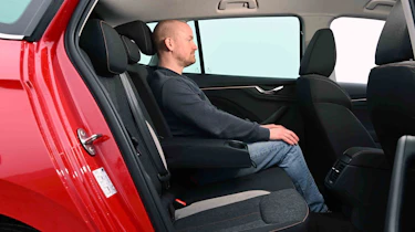 Skoda Kamiq - rear seats with special contributor, Alex Ingram