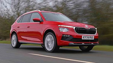 Skoda Kamiq - front corner tracking