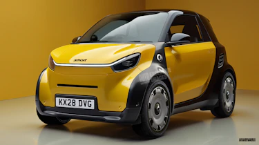 Smart ForTwo exclusive image - front 3/4
