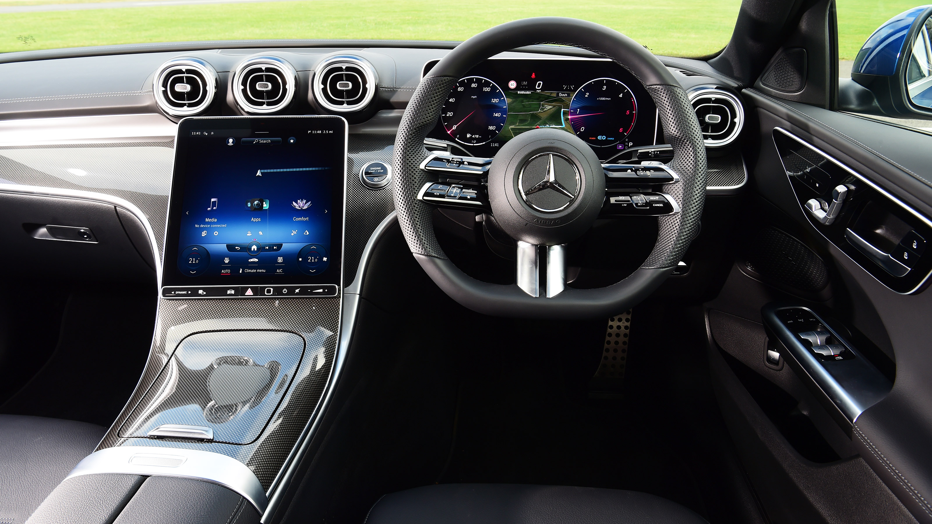 Used Mercedes C-Class Mk5 - dash