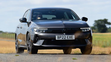 Used Vauxhall Astra Mk8 - front action