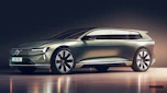Volvo electric estate car render (watermarked)