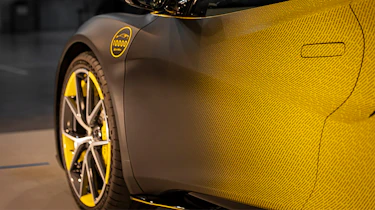 10,000th Lotus Emira produced in Hethel - side