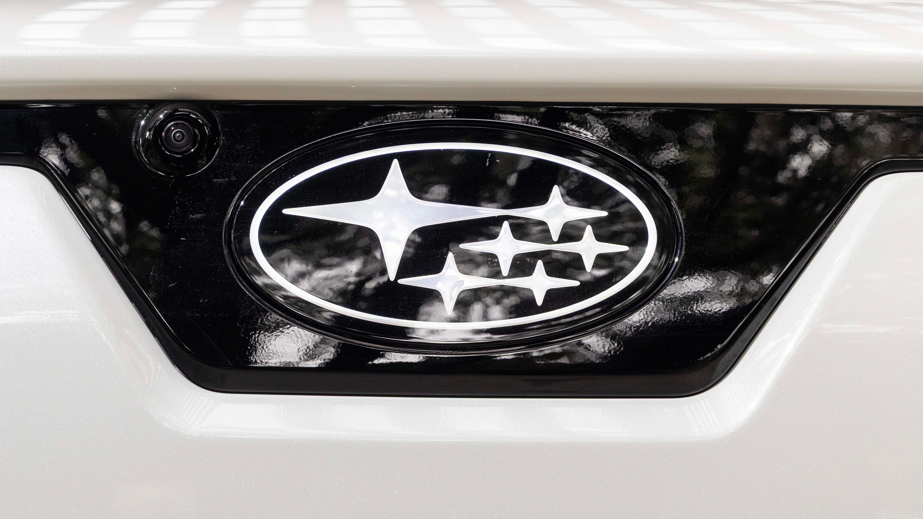 2026 Subaru Solterra - Subaru logo and front camera
