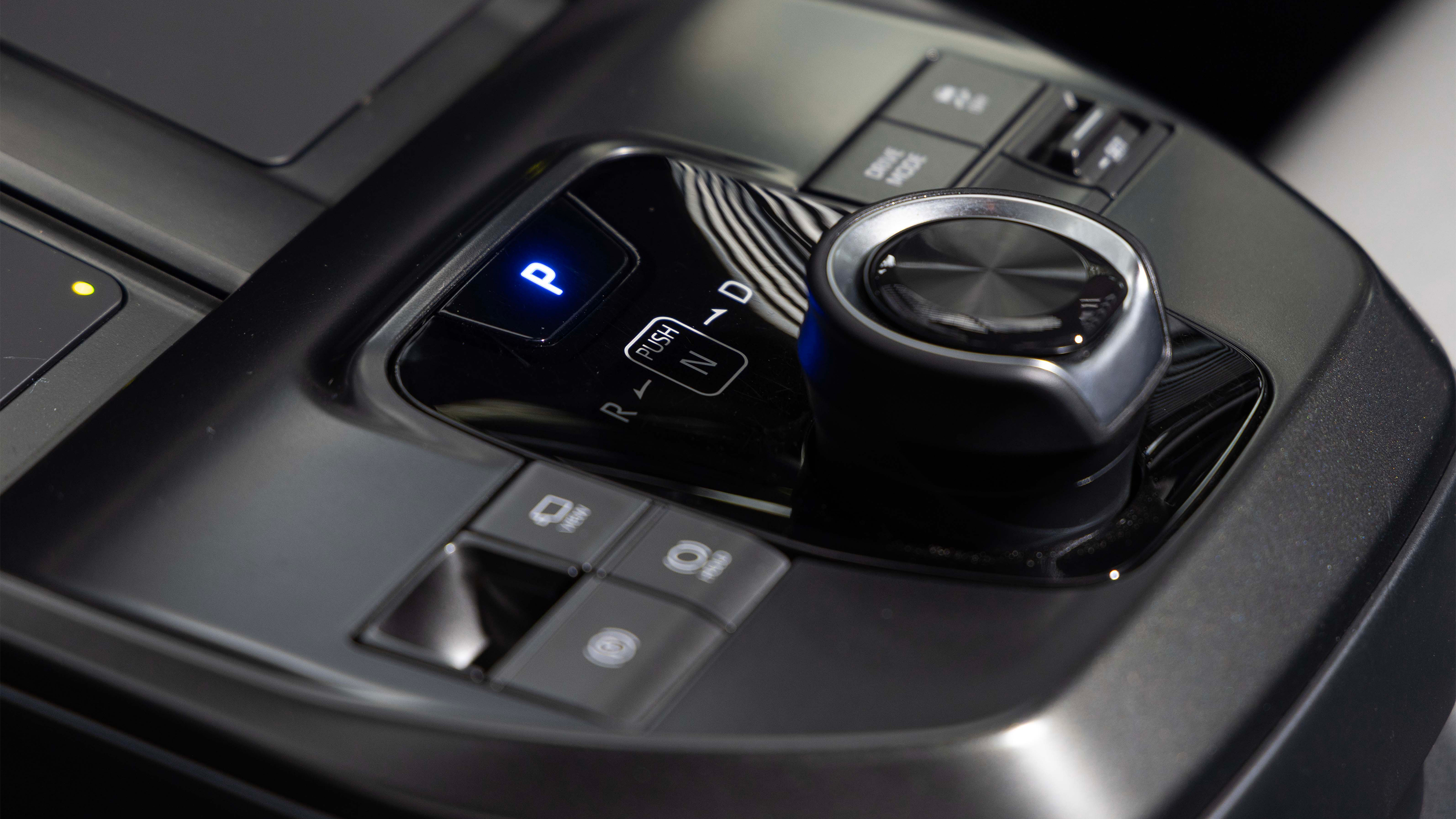 2026 Subaru Solterra - centre console buttons