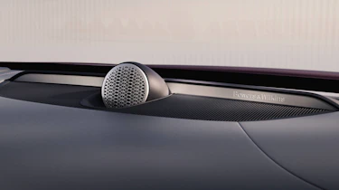 2026 Volvo S90 plug-in hybrid - dash-mounted speaker