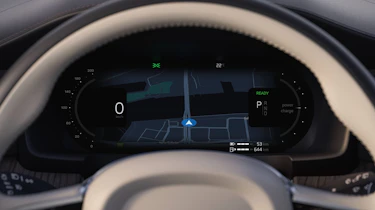 2026 Volvo S90 plug-in hybrid - driver display
