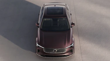 2026 Volvo S90 plug-in hybrid - front overhead