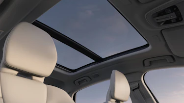 2026 Volvo S90 plug-in hybrid - sunroof and headrests