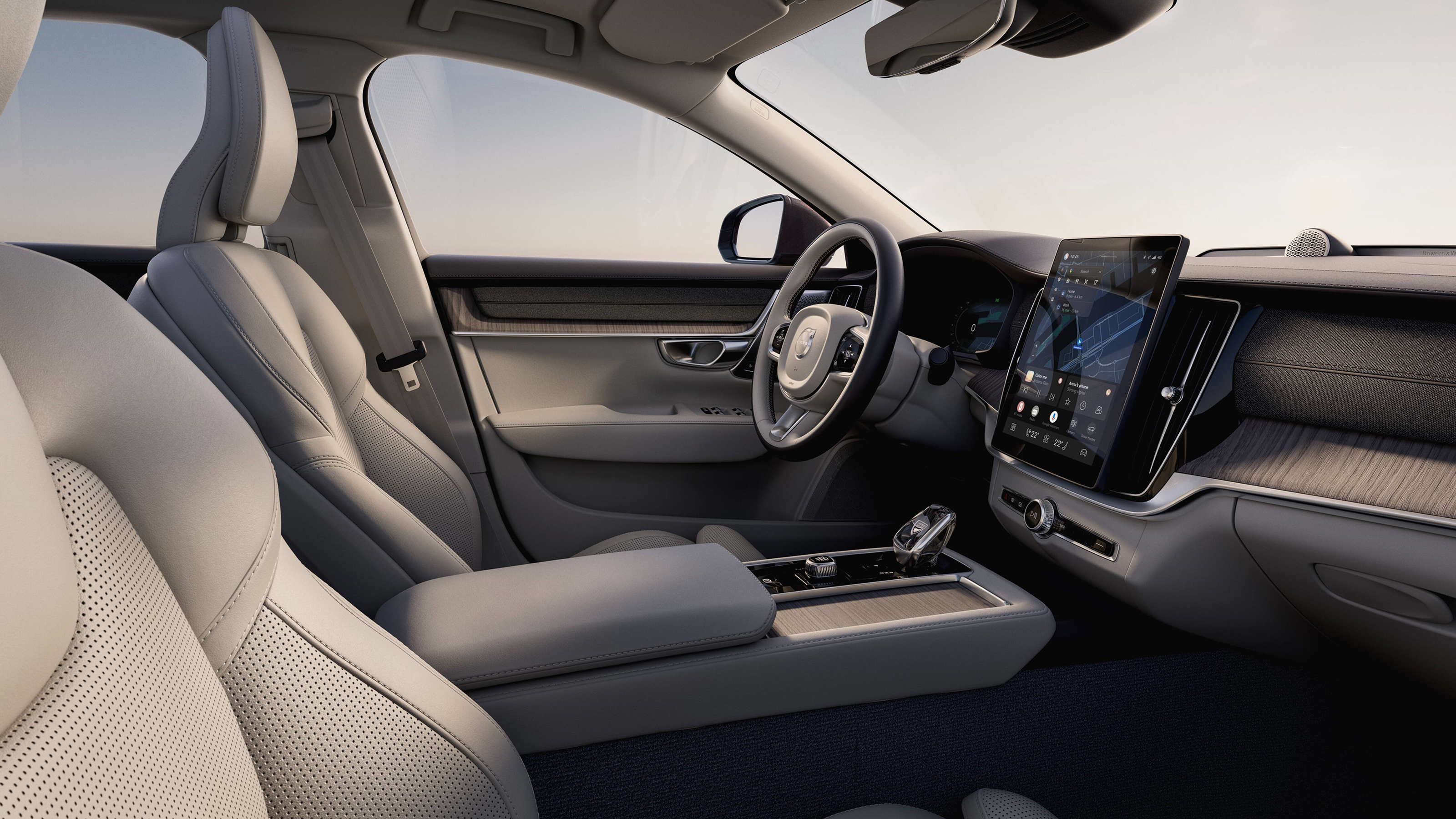 2026 Volvo S90 plug-in hybrid - interior overview