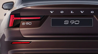2026 Volvo S90 plug-in hybrid - rear lights and badging