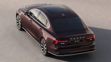2026 Volvo S90 plug-in hybrid - rear overhead